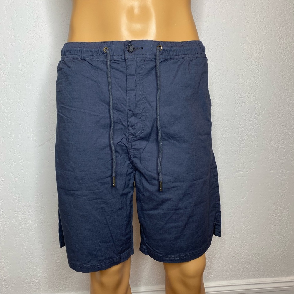 PrAna Bay Ridge Shorts Men’s Size XL Gray Organic Cotton Drawstring NWOT